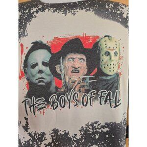 Boys Of Fall Halloween Horror movies Sweatshirt Jason Freddy Micheal Meyers